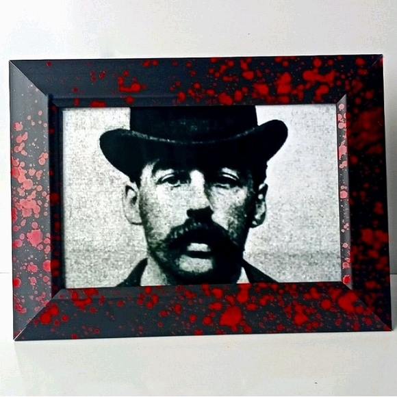 Serial Killer HH Homes Mugshot Gothic Victorian World's fair Unusual Crime - Picture 4 of 5